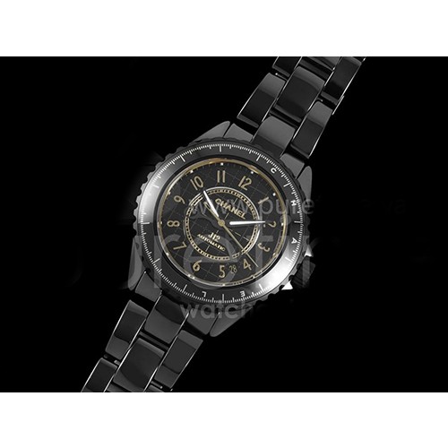 [홍콩명품.CHANEL] 샤넬 J13 38mm 블랙 세라믹 베젤 블랙 다이얼