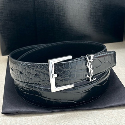 [홍콩명품.YSL] 입생로랑 25SS 로고 여성 레더 가죽 벨트 (2컬러), 3.0cm, BT1466, 명품레플리카,인터넷쇼핑몰,남자명품,해외직구