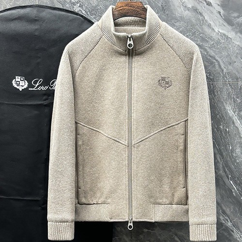 [홍콩명품.Loro Piana] 로로피아나 25SS 로고 자수 구스다운 패딩 자켓 (2컬러), BM24212, HH, 레플리카의류,미러급사이트