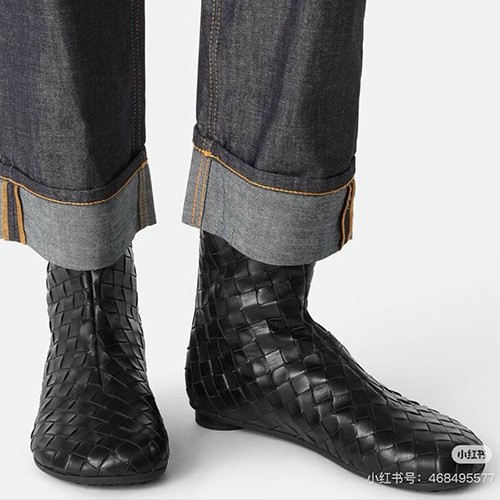 [홍콩명품.BOTTEGA VENETA] 보테가베네타 25SS 로고 여성 인트레치아토 레더 가죽 부츠 (블랙), SE5984, GHS, 명품스니커즈,운동화,구두,로퍼,하이탑,신발