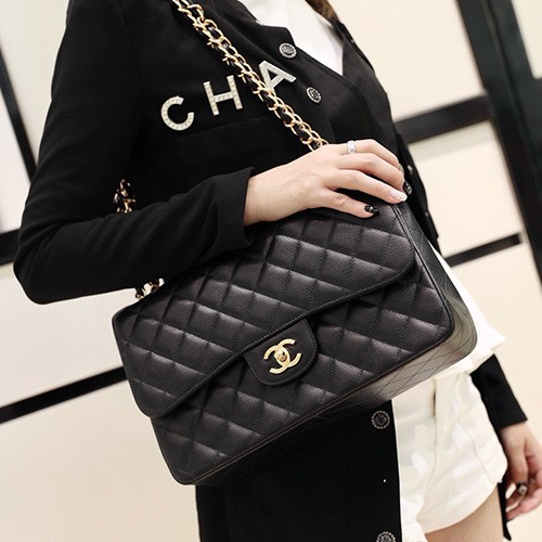 [홍콩명품.CHANEL] 샤넬 25SS 로고 퀄팅 레더 가죽 토트백 크로스백 (블랙-금장), BGM5452, YF, 홍콩명품가방,명품쇼핑몰,크로스백,핸드백,구매대행