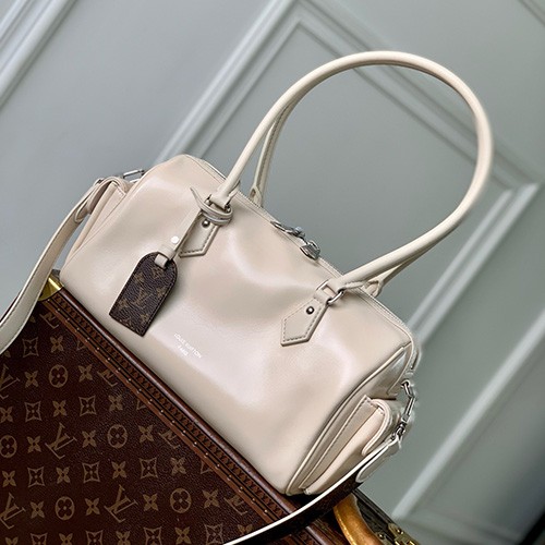 [홍콩명품.LOUIS VUITTON] 루이비통 25SS 로고 Speedy Cargo 볼링백 핸드백 M12956 (아이보리), BGM5513, BDA, 홍콩명품가방,명품쇼핑몰,크로스백,핸드백,구매대행
