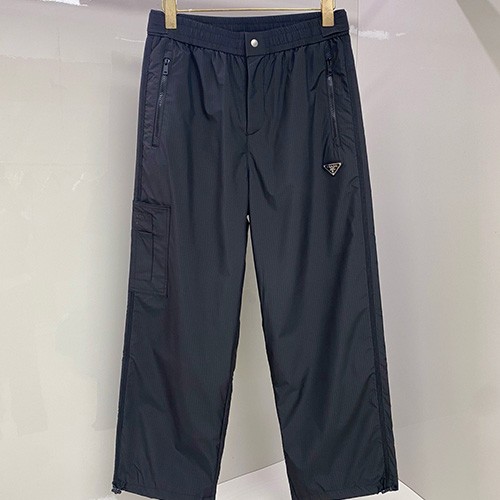 [홍콩명품,PRADA] 프라다 26SS 삼각로고 조거 팬츠 바지 (블랙), BM24481, HH, 레플리카의류,미러급사이트