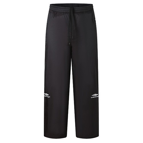 [홍콩명품.BALENCIAGA] 발렌시아가 26SS 로고 스포티 기모 조거 팬츠 바지 (블랙), BM24563, KK, 레플리카의류,미러급사이트