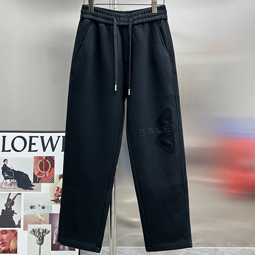 [홍콩명품.BALENCIAGA] 발렌시아가 26SS 로고 조거 팬츠 바지 (블랙), BM24656, HH, 레플리카의류,미러급사이트