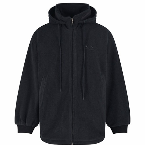 [홍콩명품.BALENCIAGA] 발렌시아가 26SS 로고 자수 플리스 후드 바람막이 자켓 (블랙), BM24731, JL, 레플리카의류,미러급사이트