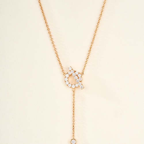 [홍콩명품.Hermes] 에르메스 26SS 로고 Finesse 다이아 장식 목걸이 팔찌 (2컬러), ET3442, 홍콩명품의류,구매대행,온라인명품
