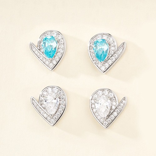 [홍콩명품.CHAUMET] 쇼메 26SS 로고 다이아 장식 이어링 귀걸이 (2컬러), ET3443, 홍콩명품의류,구매대행,온라인명품