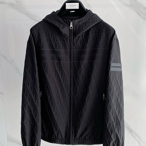 [홍콩명품.LOUIS VUITTON] 루이비통 26SS 로고 패턴 후드 바람막이 자켓 (2컬러), BM24868, KSM, 레플리카의류,미러급사이트