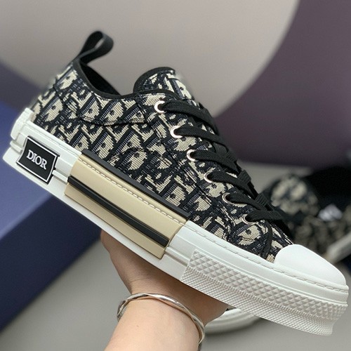 [홍콩명품,Christian Dior] 디올 26SS 로고 남여 오블리크 캔버스 스니커즈 운동화 (베이지-블랙), SE6147, PMD, 명품스니커즈,운동화,구두,로퍼,하이탑,신발