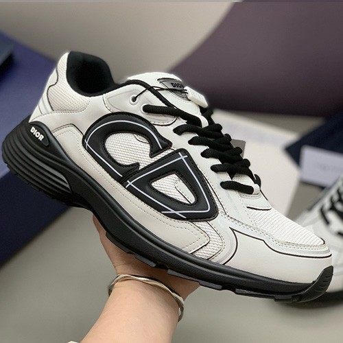 [홍콩명품,Christian Dior] 디올 26SS 로고 B30 스니커즈 운동화 (화이트-블랙), SE6150, PMD, 명품스니커즈,운동화,구두,로퍼,하이탑,신발