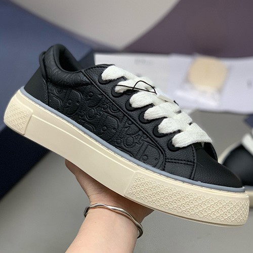 [홍콩명품,Christian Dior] 디올 26SS 로고 B33 오블리크 스니커즈 운동화 (블랙), SE6157, PMD, 명품스니커즈,운동화,구두,로퍼,하이탑,신발