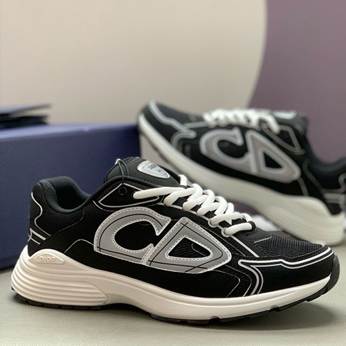 [홍콩명품,Christian Dior] 디올 26SS 로고 B30 스니커즈 운동화 (블랙), SE6163, PMD, 명품스니커즈,운동화,구두,로퍼,하이탑,신발