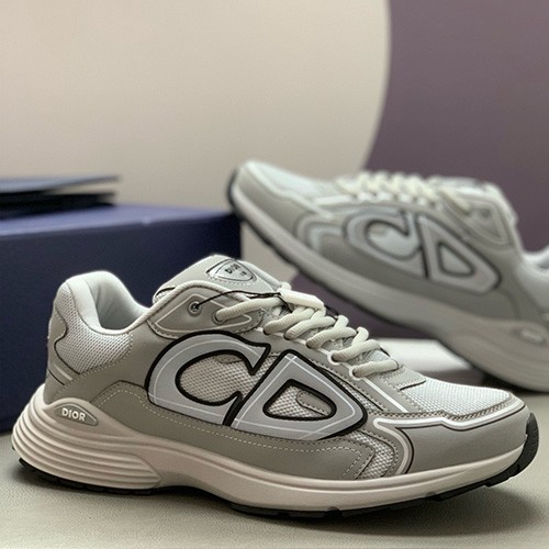 [홍콩명품,Christian Dior] 디올 26SS 로고 B30 스니커즈 운동화 (그레이), SE6165, PMD, 명품스니커즈,운동화,구두,로퍼,하이탑,신발