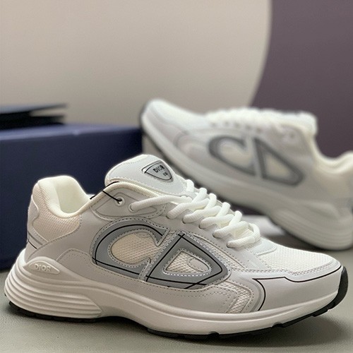 [홍콩명품,Christian Dior] 디올 26SS 로고 B30 스니커즈 운동화 (화이트), SE6167, PMD, 명품스니커즈,운동화,구두,로퍼,하이탑,신발