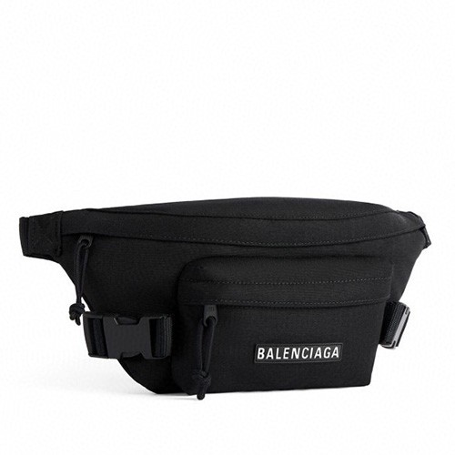 [홍콩명품.BALENCIAGA] 발렌시아가 26SS 로고 Ski 힙색 벨트백 (블랙), BGM5699, BUBU, 홍콩명품가방,명품쇼핑몰,크로스백,핸드백,구매대행
