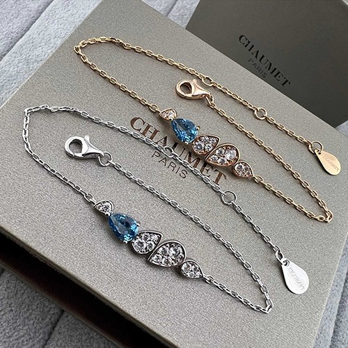 [홍콩명품.CHAUMET] 쇼메 26SS 로고 다이아 장식 팔찌 (2컬러), ET3616, 무료배송
