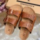 루이비통 로고 남여 모노그램 BIRKENSTOCK 콜라보 슬리퍼 (4컬러) 26SS