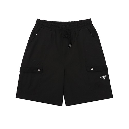 프라다 삼각로고 나일론 쇼츠 반바지 (블랙) 26SS