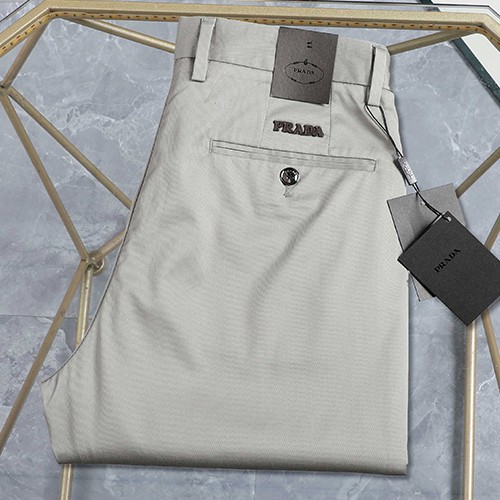 프라다 로고 면 팬츠 바지 (3컬러) 26SS