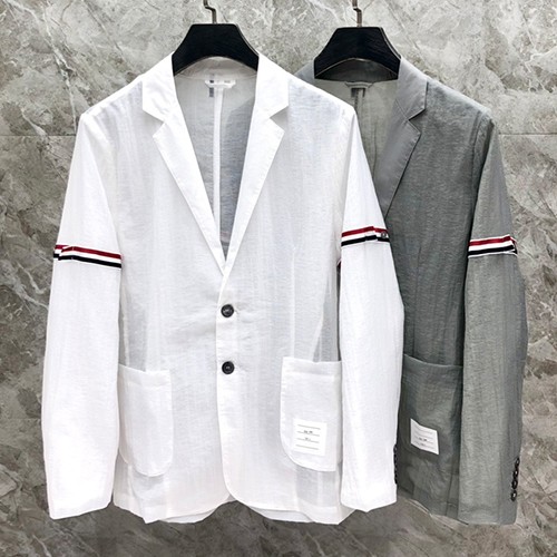 톰브라운 로고 3선 정장 수트 자켓 (2컬러) 26SS