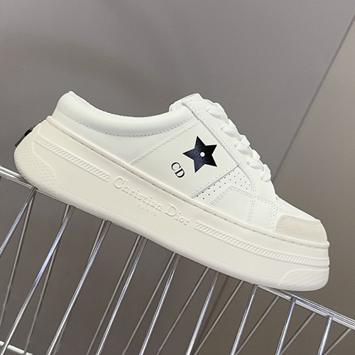 디올 로고 여성 Dior Star 스니커즈 운동화 (화이트) 26SS