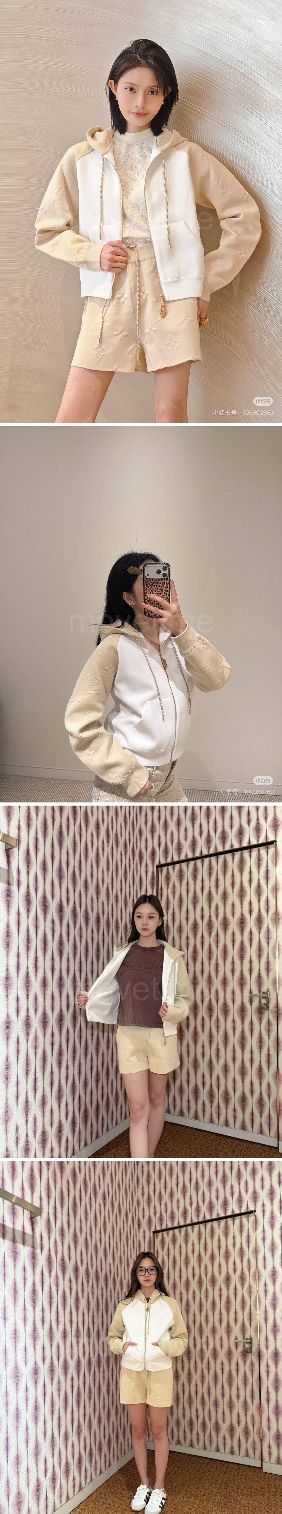 루이비통 로고 여성 모노그램 후드 집업 자켓 (2컬러) 26SS 상세이미지 2