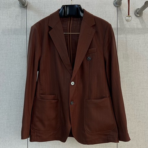 로로피아나 로고 린넨 정장 수트 자켓 (2컬러) 26SS