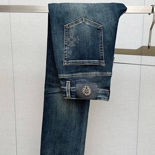크롬하츠 로고 데님 팬츠 진 청바지 26SS