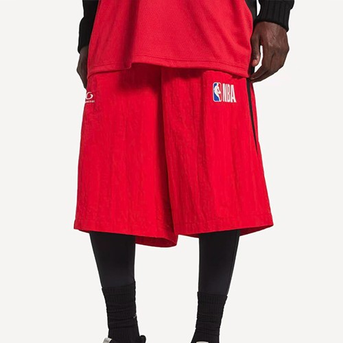 발렌시아가 로고 NBA 콜라보 쇼츠 반바지 (3컬러) 26SS
