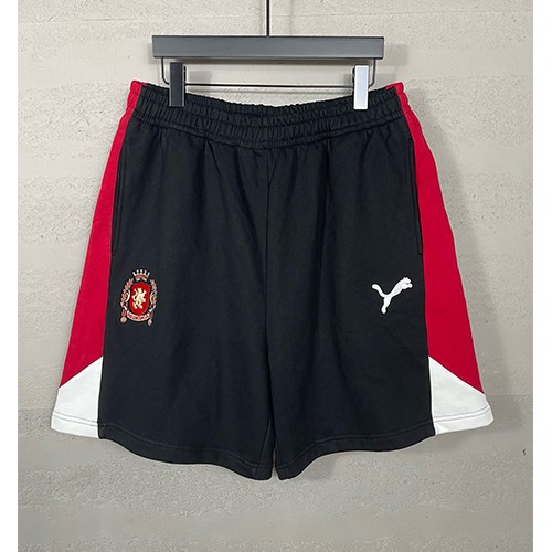 발렌시아가 로고 PUMA 콜라보 쇼츠 반바지 (블랙) 26SS
