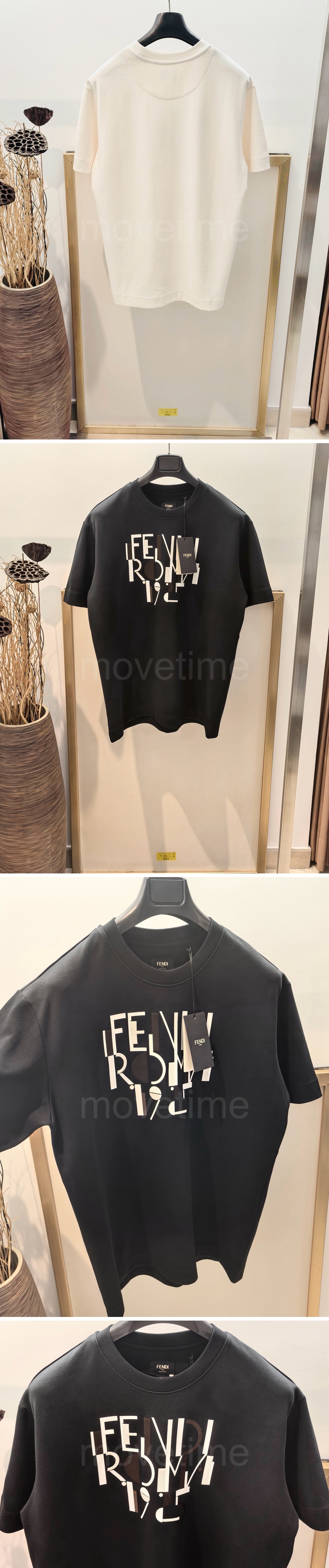 펜디 그래픽 프린트 반팔 티셔츠 26SS 상세이미지 4