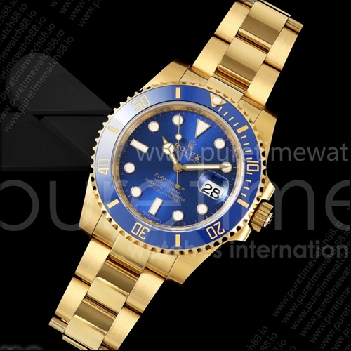 로렉스 서브마리너 40mm 116618 LB 블루 세라믹 WF 1:1 베스트 에디션 DD3135