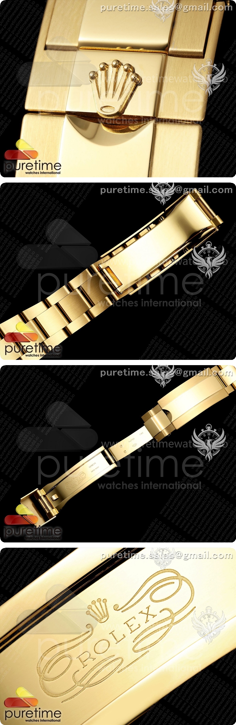 로렉스 서브마리너 41mm 옐로우골드 126618 LN 블랙 세라믹 WF 1:1 베스트 에디션 JH3235 상세이미지 11