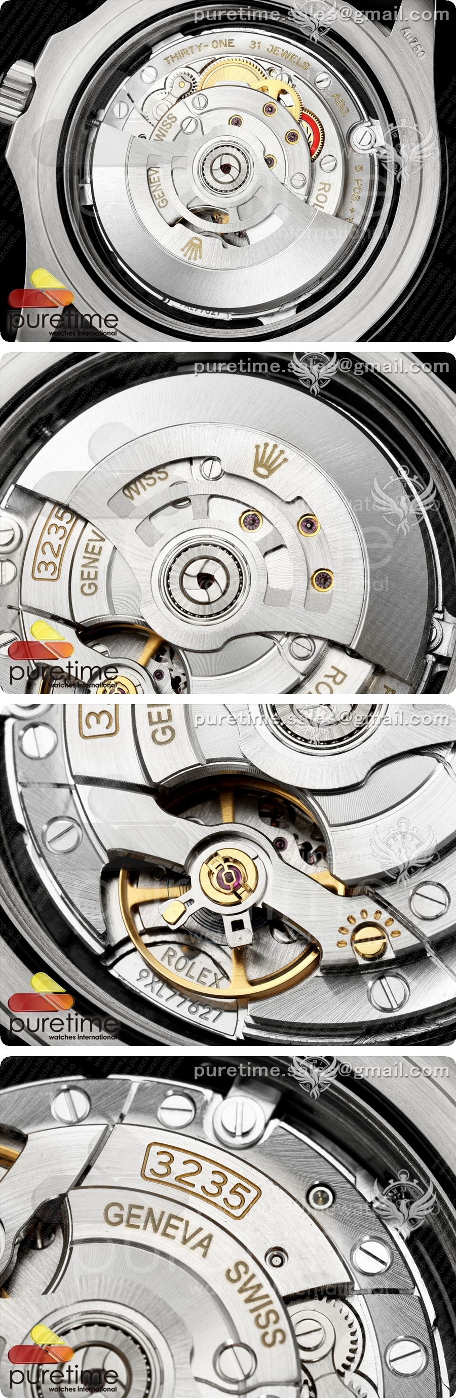 로렉스 요트마스터 42mm 226659 SS WF 1:1 베스트 에디션 3D 블랙 세라믹 베젤, 오이스터플렉스 스트랩 JH3235 상세이미지 6