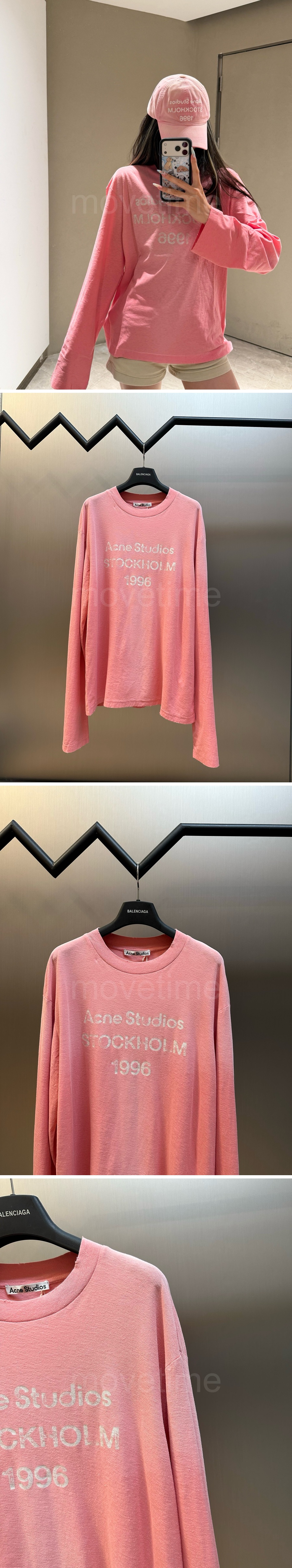 아크네스튜디오 긴팔 티셔츠 26SS 상세이미지 4