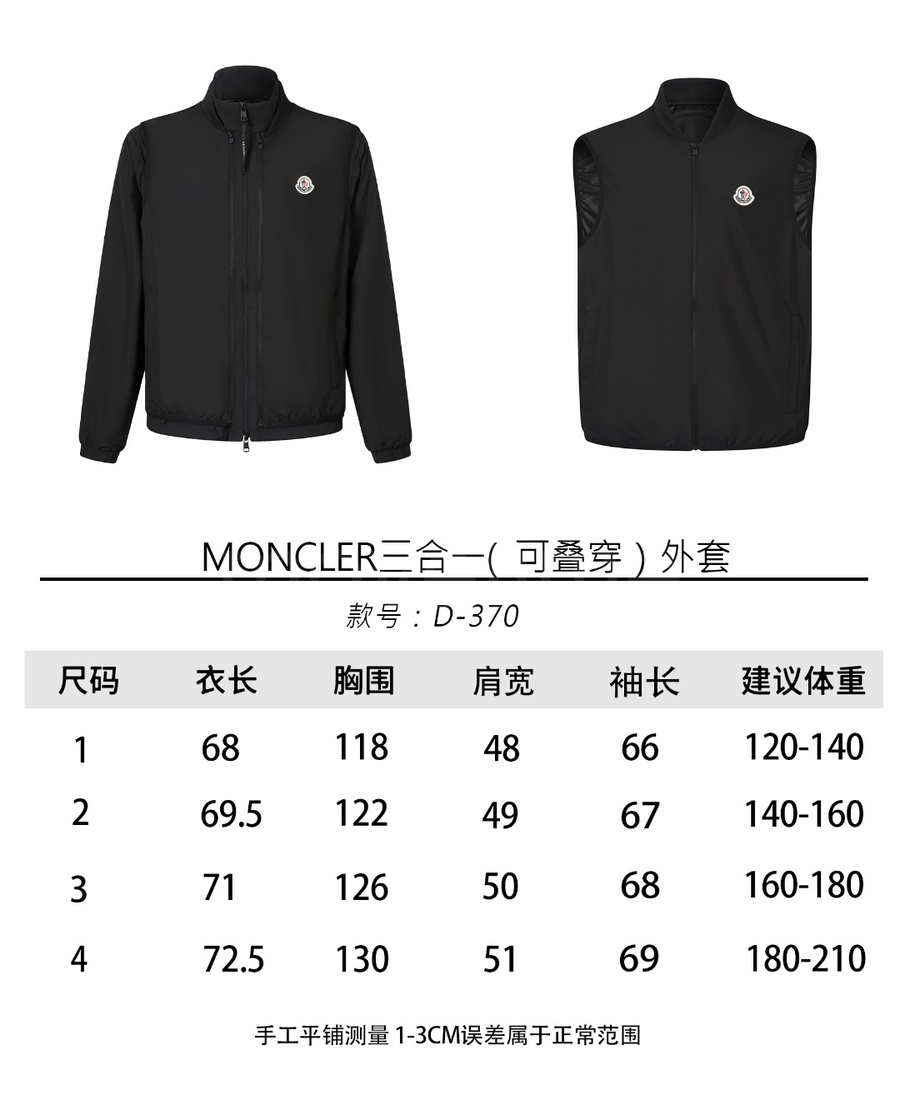 몽클레어 소매 탈부착 봄버 자켓 26SS 상세이미지 7