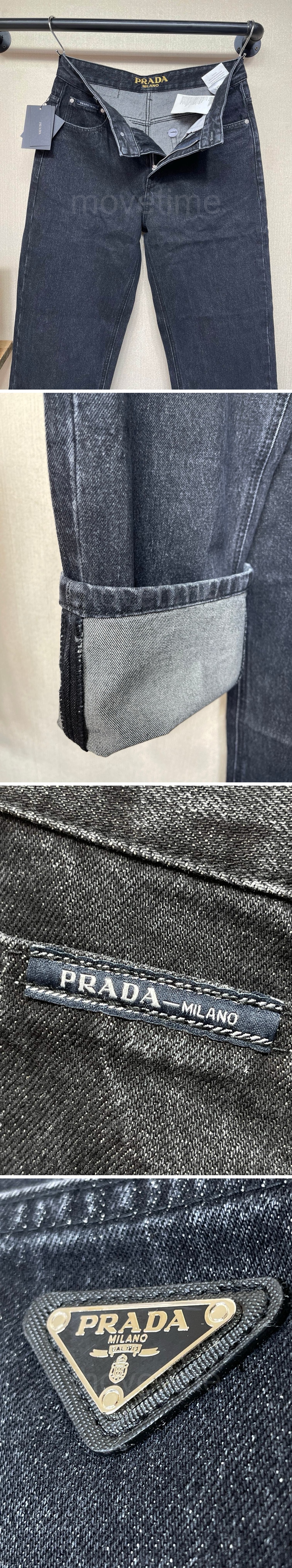 프라다 데님 팬츠 진 청바지 26SS 상세이미지 3