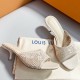 루이비통 여성 5.5cm 힐 슬리퍼 26SS