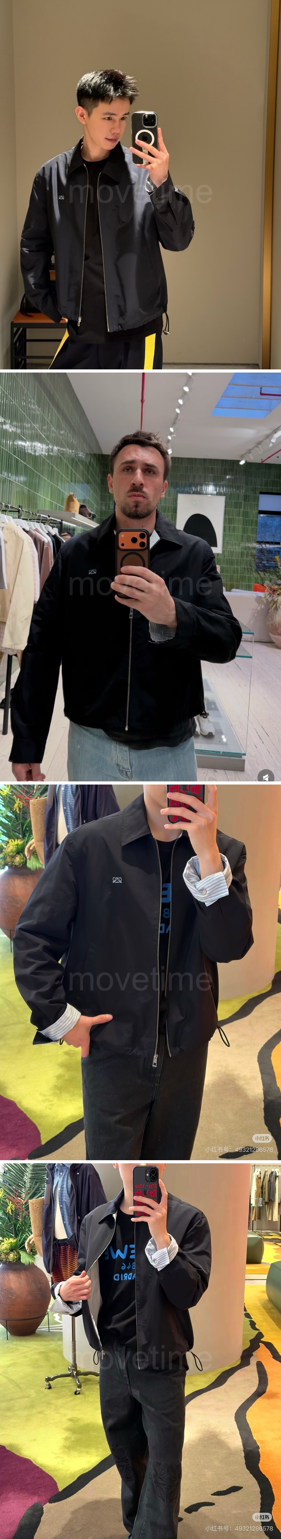 로에베 남성용 아나그램 입체 자수로고 자켓 26ss 상세이미지 2