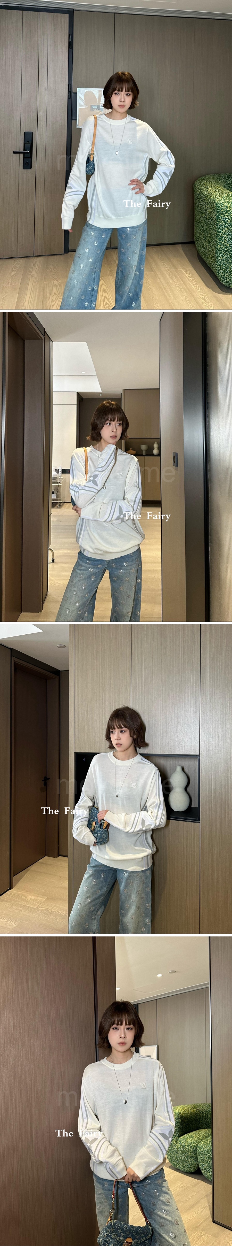 루이비통 남자여자 모노그램 스웨터 명품레플리카 26ss 상세이미지 6