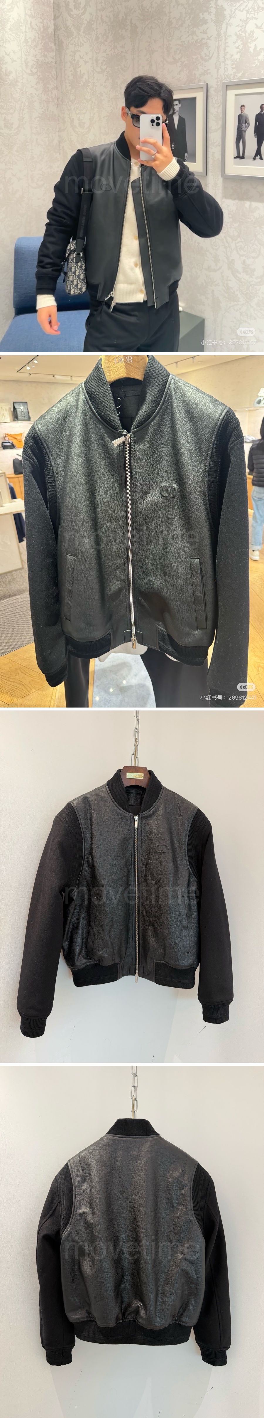 크리스챤 디올 남자 겨울 CD로고 소가죽자켓 레플리카 26ss 상세이미지 2