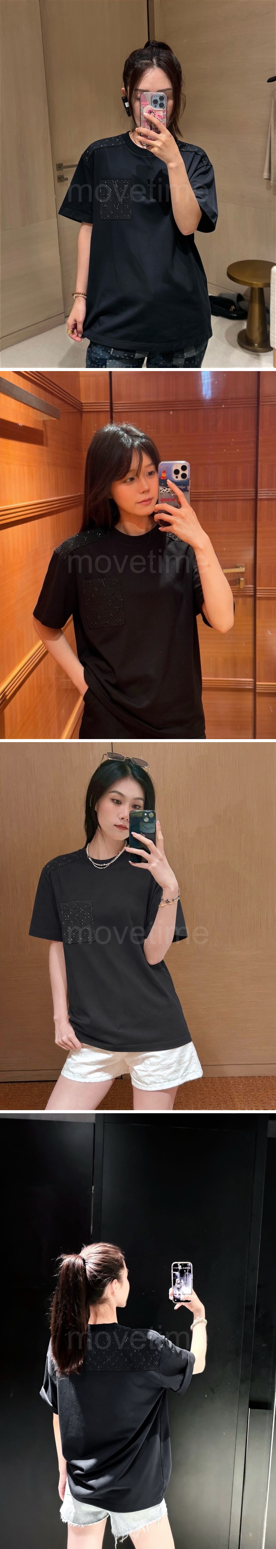 루이비통 모노그램 남자 반팔티 레플리카 26신상 상세이미지 3