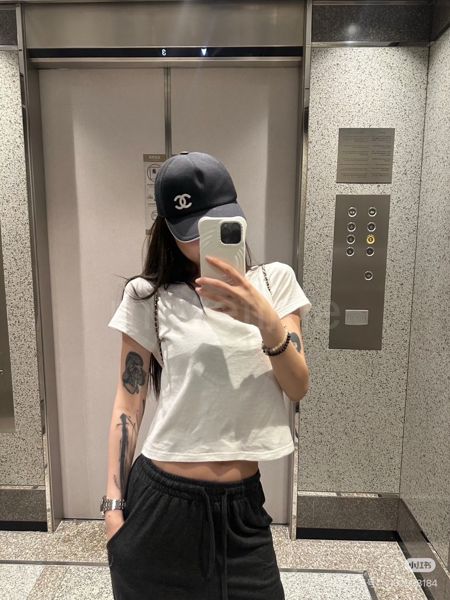 샤넬 남자여자 나일론 CC로고 모자 미러급 레플리카 26신상 상세이미지 5