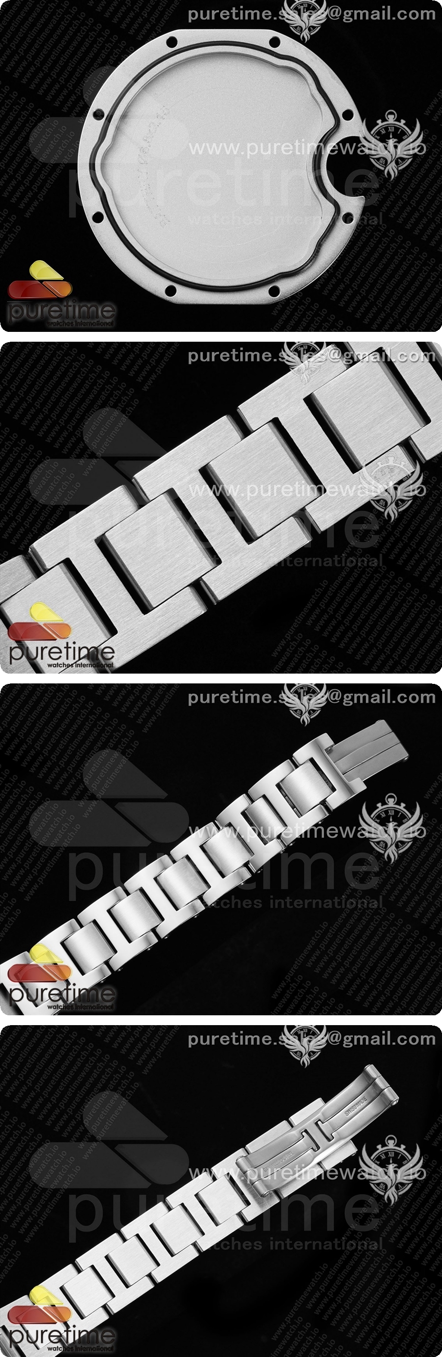 까르띠에 발롱 블루 여자 33mm 스테인리스 스틸 화이트 텍스처 다이얼, 스테인리스 스틸 브레이슬릿, 론다 쿼츠 상세이미지 6