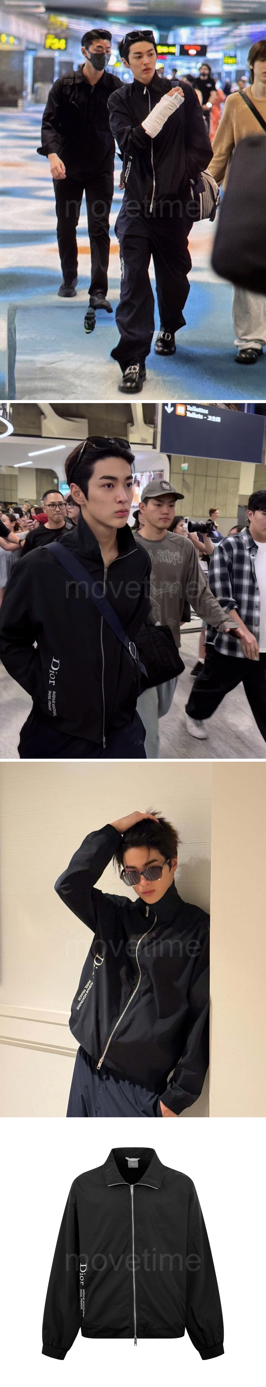 크리스챤 디올 남자 자수로고 오버핏 상하의 레플리카 26신상 상세이미지 2