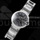 까르띠에 발롱블루 42mm 스테인리스 스틸 AF 1:1 블랙 텍스처 다이얼 브레이슬릿 A2824 V5