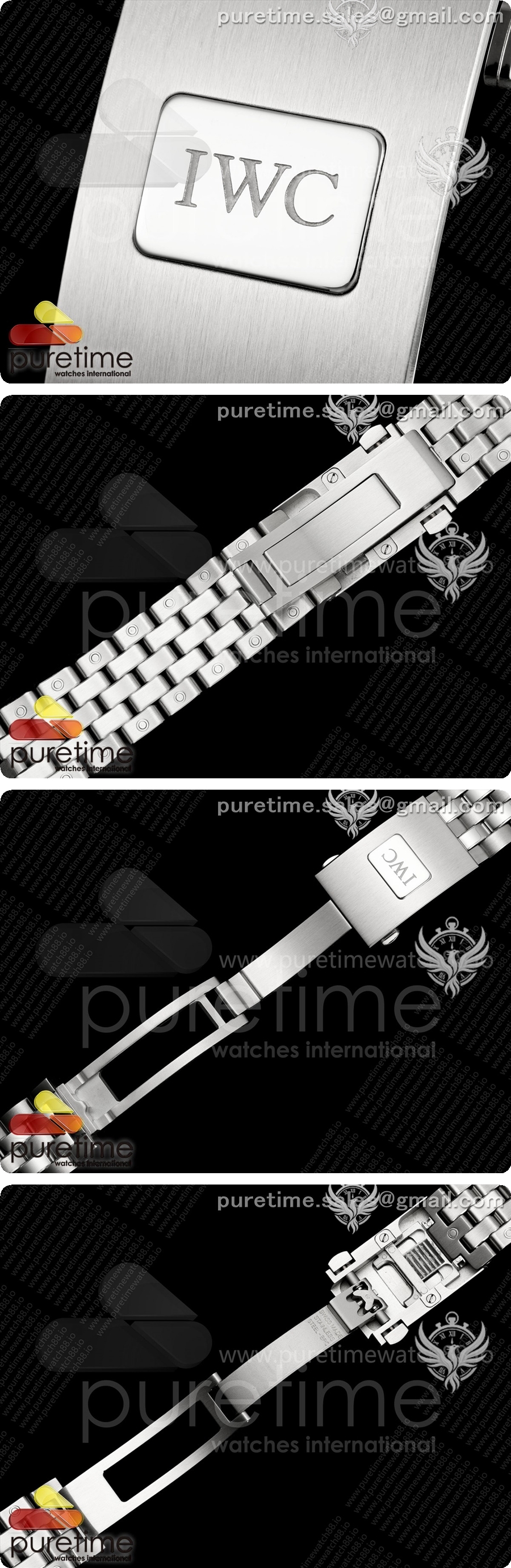 IWC Mark XX MZF 1:1 블랙 다이얼 SS 브레이슬릿 A2892 상세이미지 9