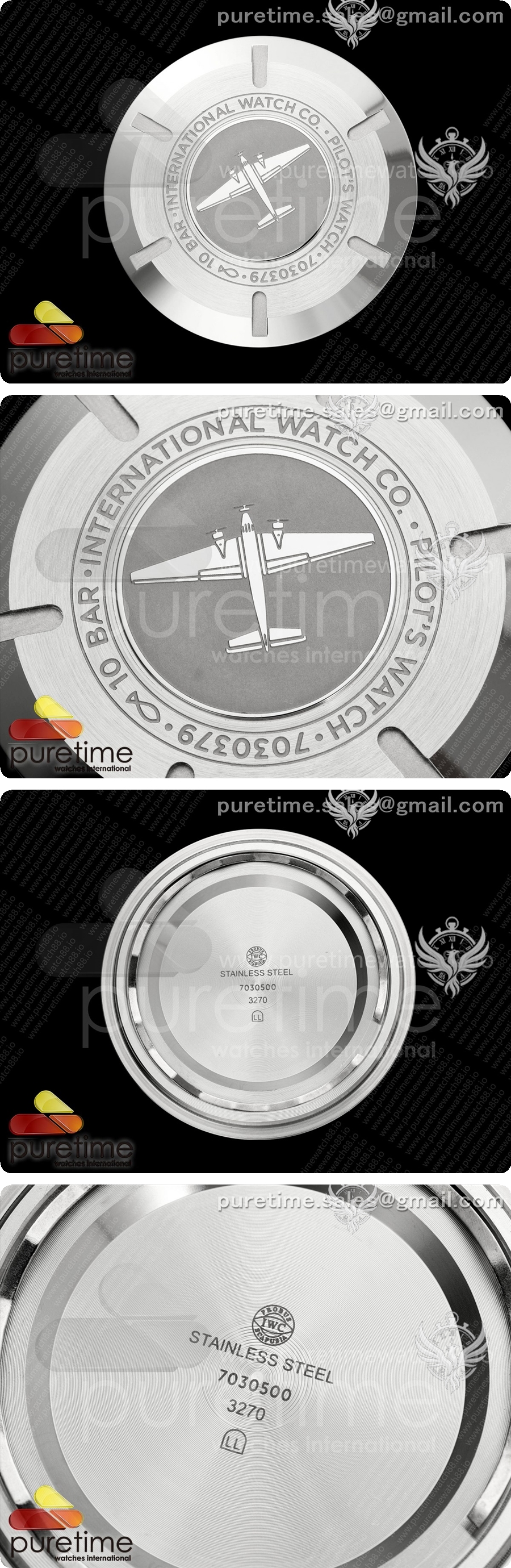 IWC Mark XX MZF 1:1 블루 다이얼 SS 브레이슬릿 A2892 상세이미지 7