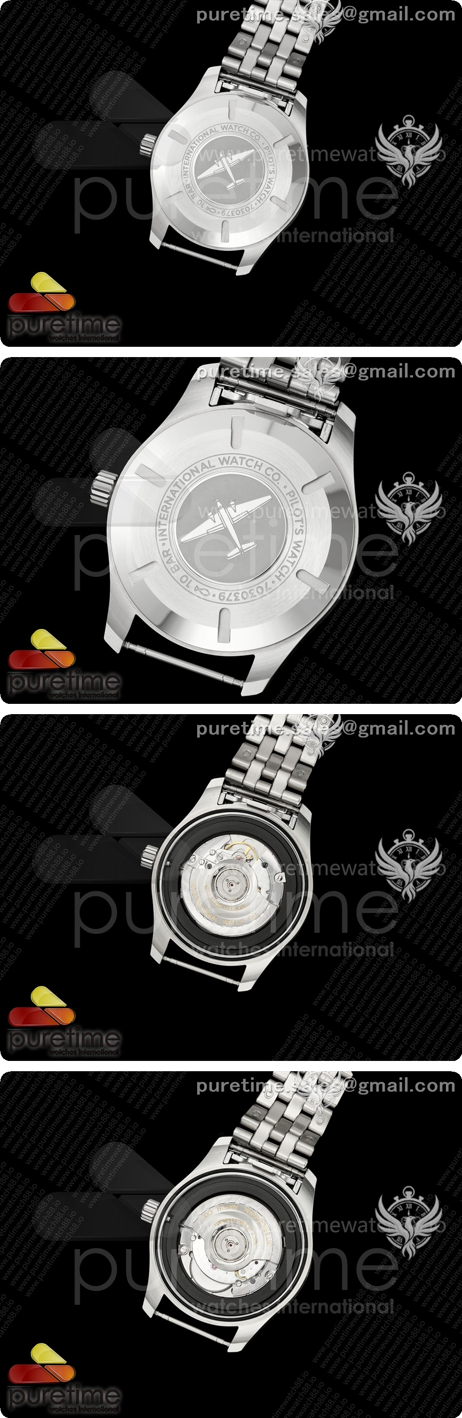 IWC Mark XX MZF 1:1 화이트 다이얼 SS 브레이슬릿 A2892 상세이미지 5